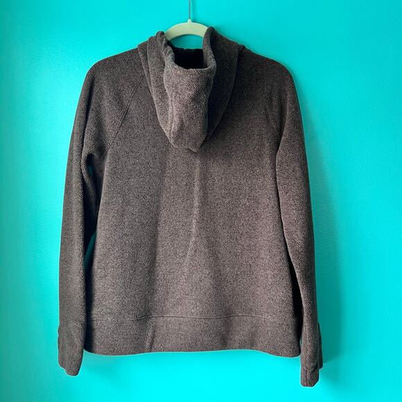 Carhartt Full Zip Hooded Relaxed Fit Jacket Women's Size M Heather Maroon Color - Picture 10 of 10